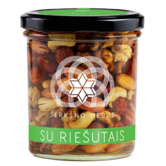 Riešutai meduje, 380 g
