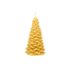 Natural wax candle "Small spruce"