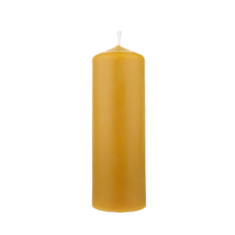 Natural wax candle "Tall Cylinder"
