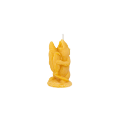 Natural wax candle "Rat with corn"