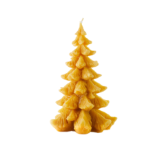 Natural wax candle "Real spruce"