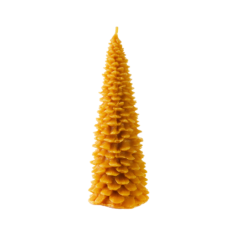 Natural wax candle "Fir highest density"