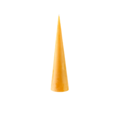 Natural wax candle "Big cone"