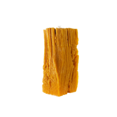Natural wax candle "Firewood"