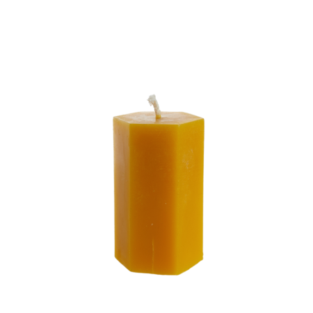 medium hexagonal candle