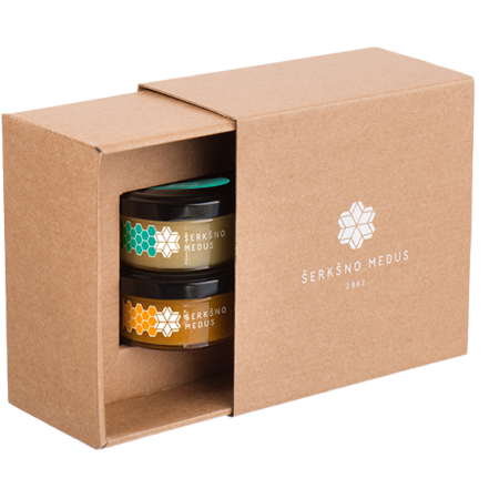 Susikomplektuok medaus dovaną "Eko" (1 vnt. po 200 g)