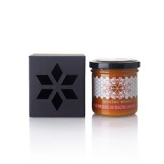 Honey gift in a black box (200 g of honey)