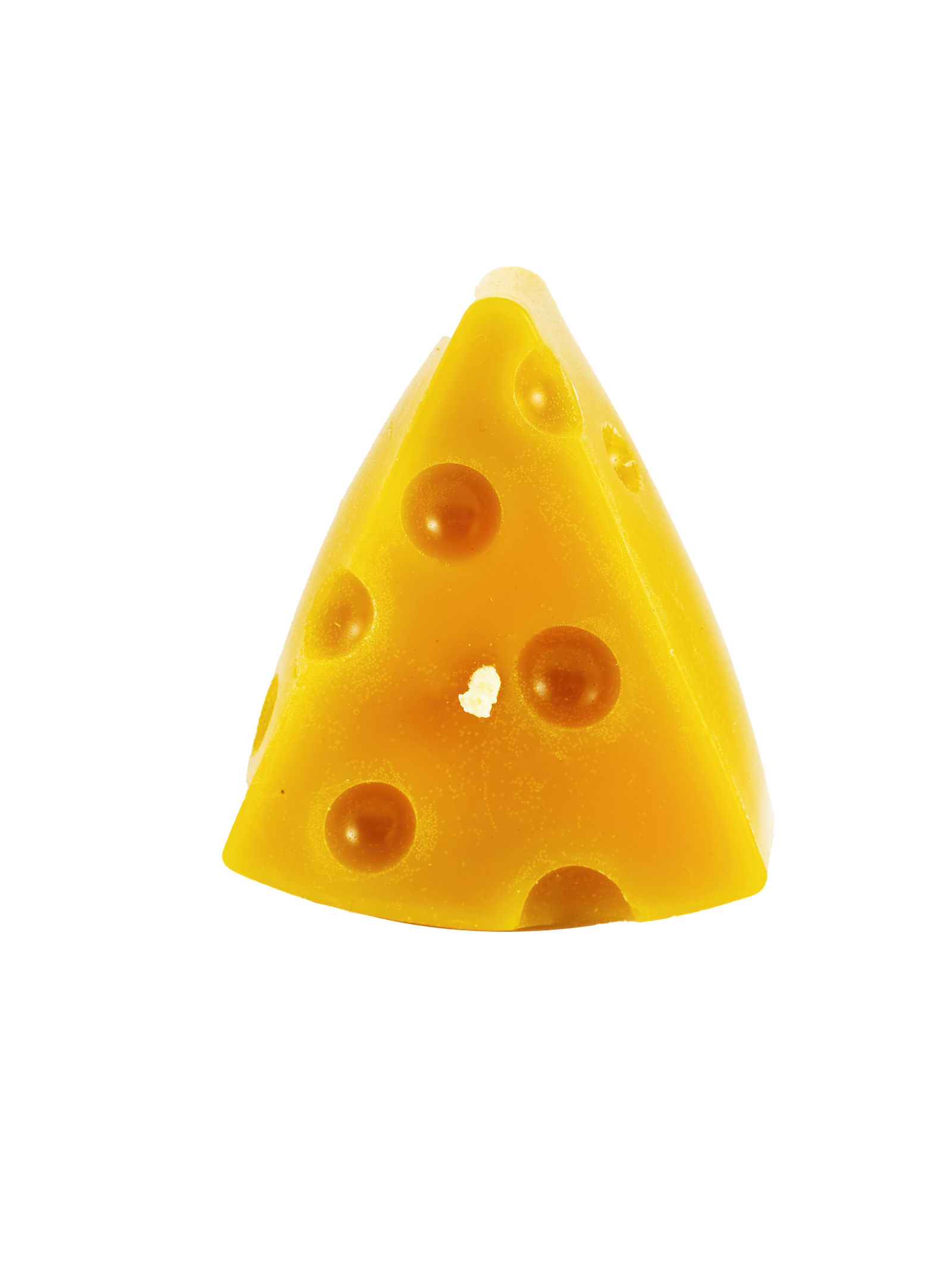 Natural wax candle "Cheese" - Image 4